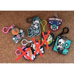 Dude‎ Perfect Bag Charms Keychains Excellent Bulk of 4